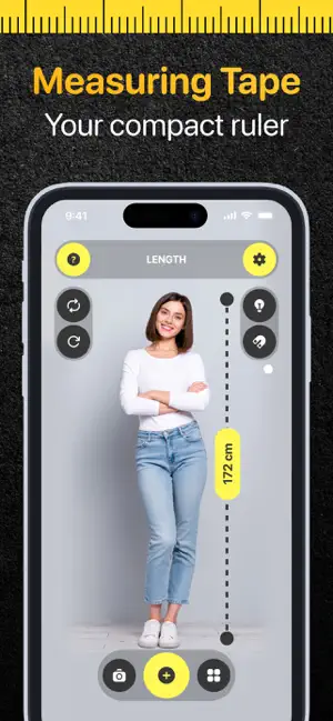 Tape Measure & Ruler Арр screenshot 1