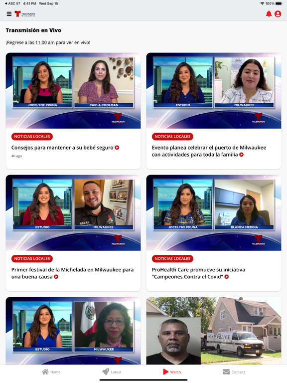 Screenshot #6 pour Telemundo Wisconsin