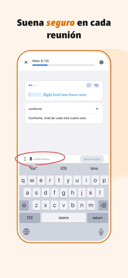 Screenshot 5 di 6 di PeakTalk: Inglés Laboral