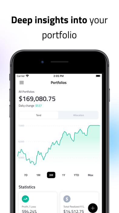 Slog: Budget&Portfolio Tracker Screenshot