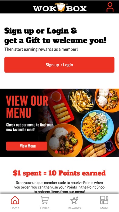 Wok Box® Canada Screenshot