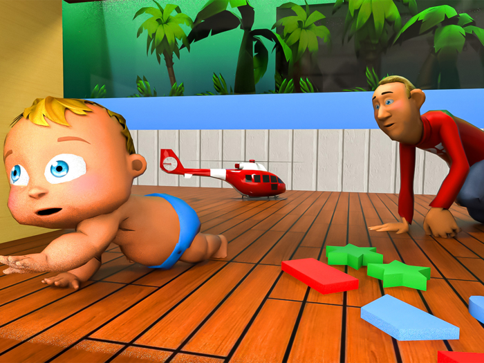 Naughty Baby Hide and Seek