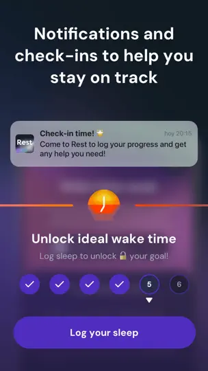 Captura de pantalla de Rest: Arregla Tu Sueño en iPhone 5