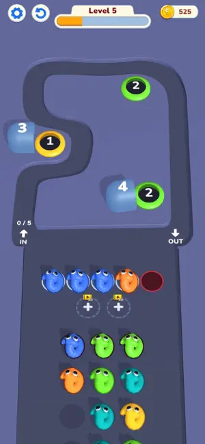 Sliding Snakes! screenshot 1