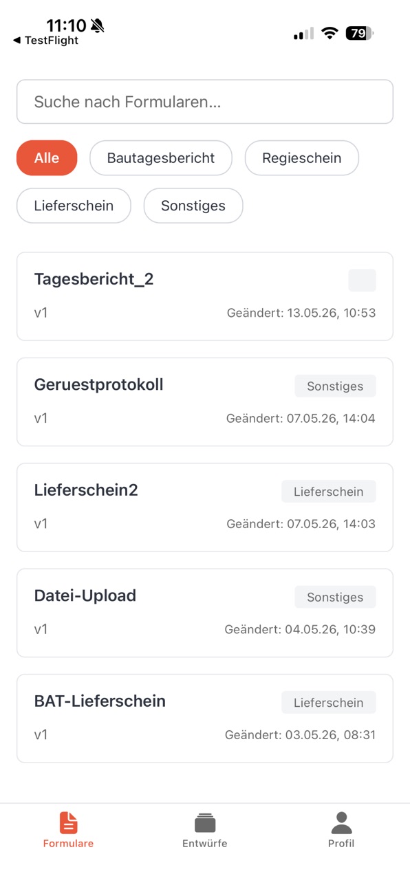 iPhone screenshot