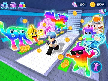 Block Chase: Lucky Run iPad screenshot