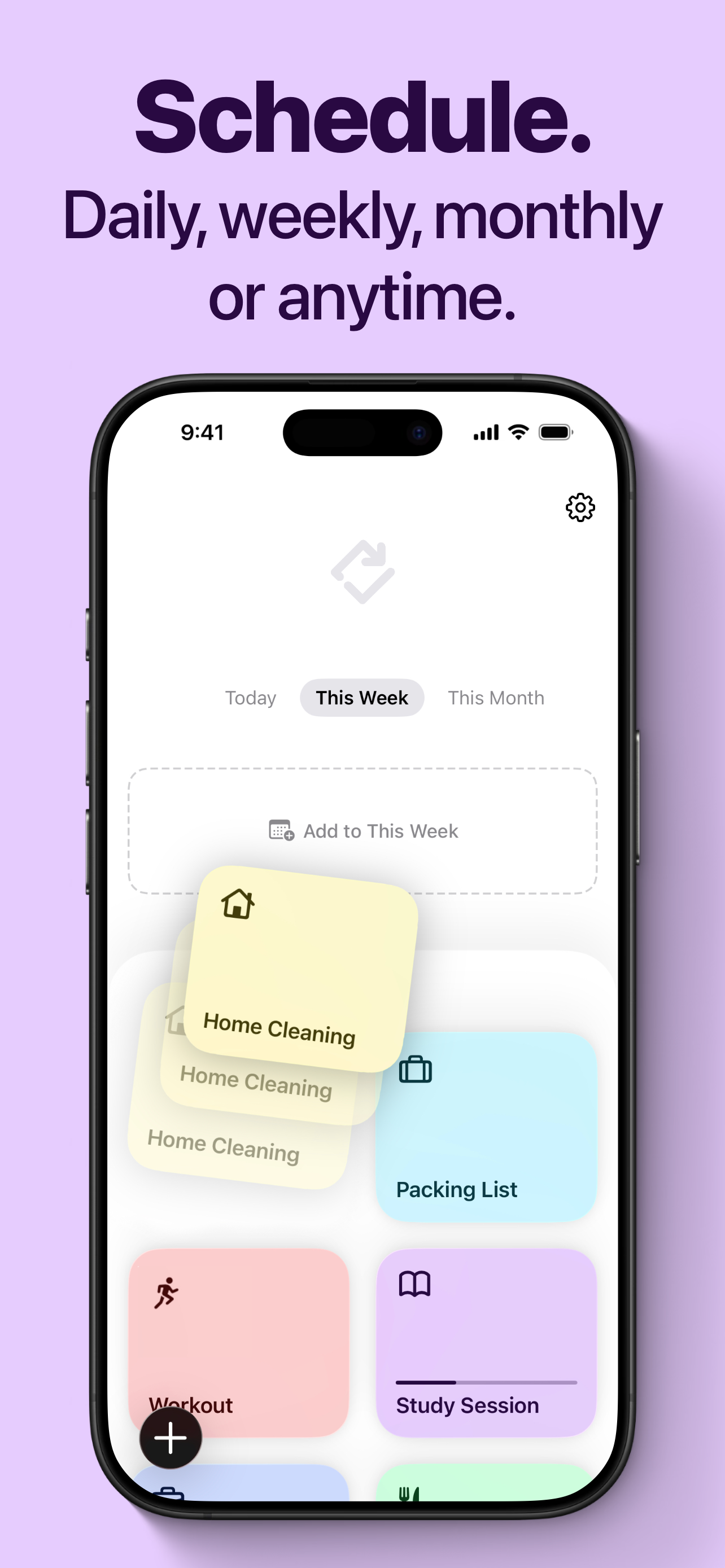 DoRepeat: Recurring Checklists screenshot 3
