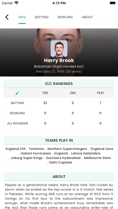 Cricket Live - CricExtra Screenshot