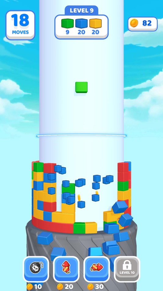 #1. Matcher Blaster (iOS) Podle: Bugbomb