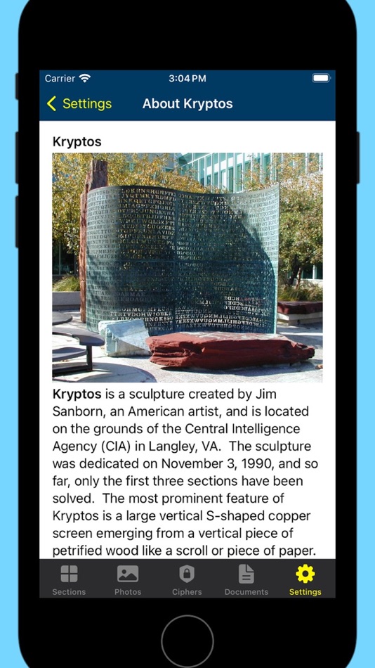 #7. Kryptos Tools (iOS) بواسطة: Jeffrey Williams