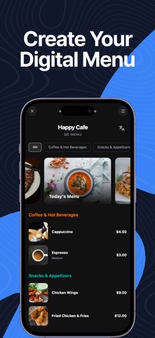 QR Menu Maker - Create & Share Screenshot 3 of 6