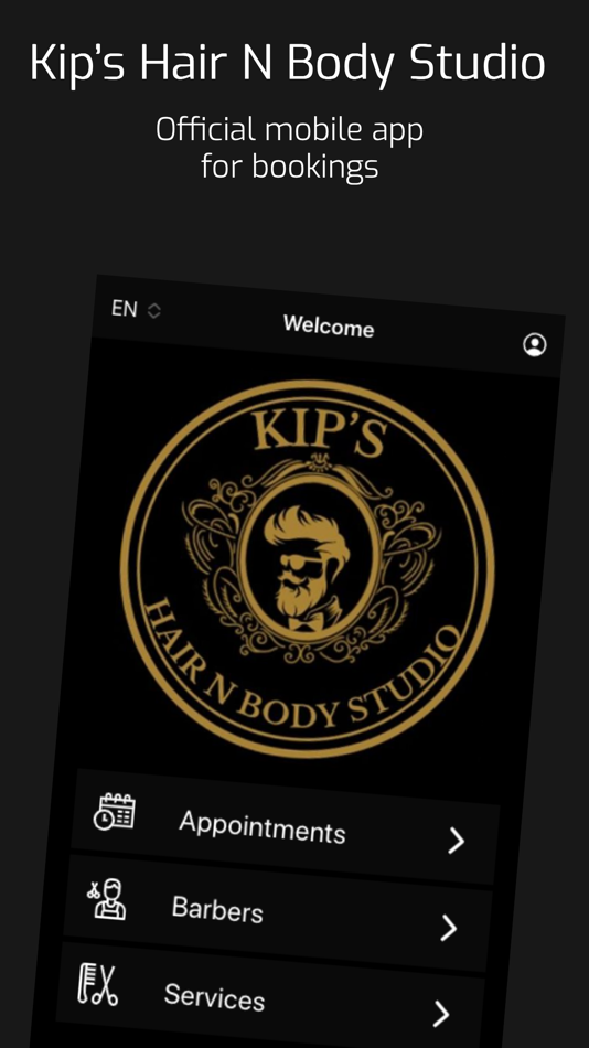 #1. Kip’s Hair N Body Studio (iOS) By: Tecwi Engineering GmbH