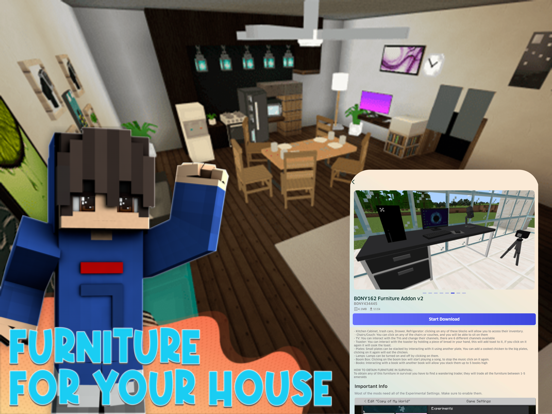 Screenshot #5 pour Addon meubles pour Minecraft