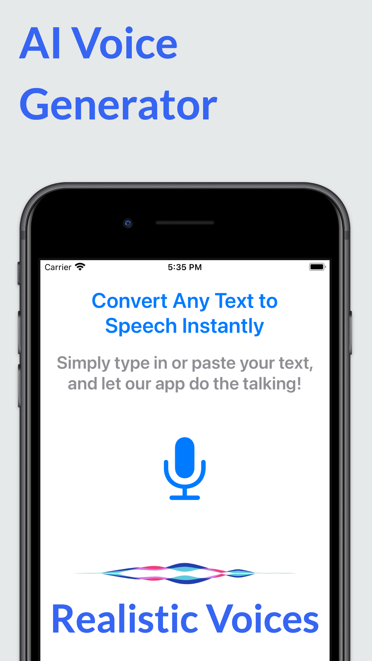 AI Text to Speech - AudioMind