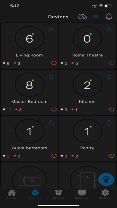 Liveinsmart Home Automation Screenshot