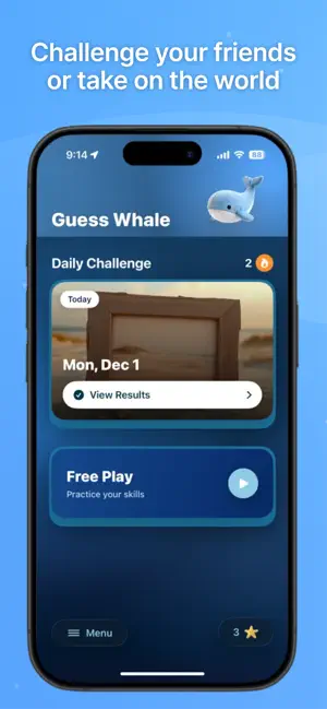 Guess Whale screenshot 2