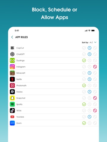 App screenshot