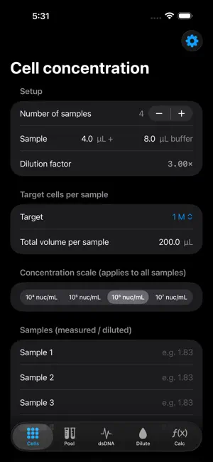 LabCalcMadeEasy screenshot 1