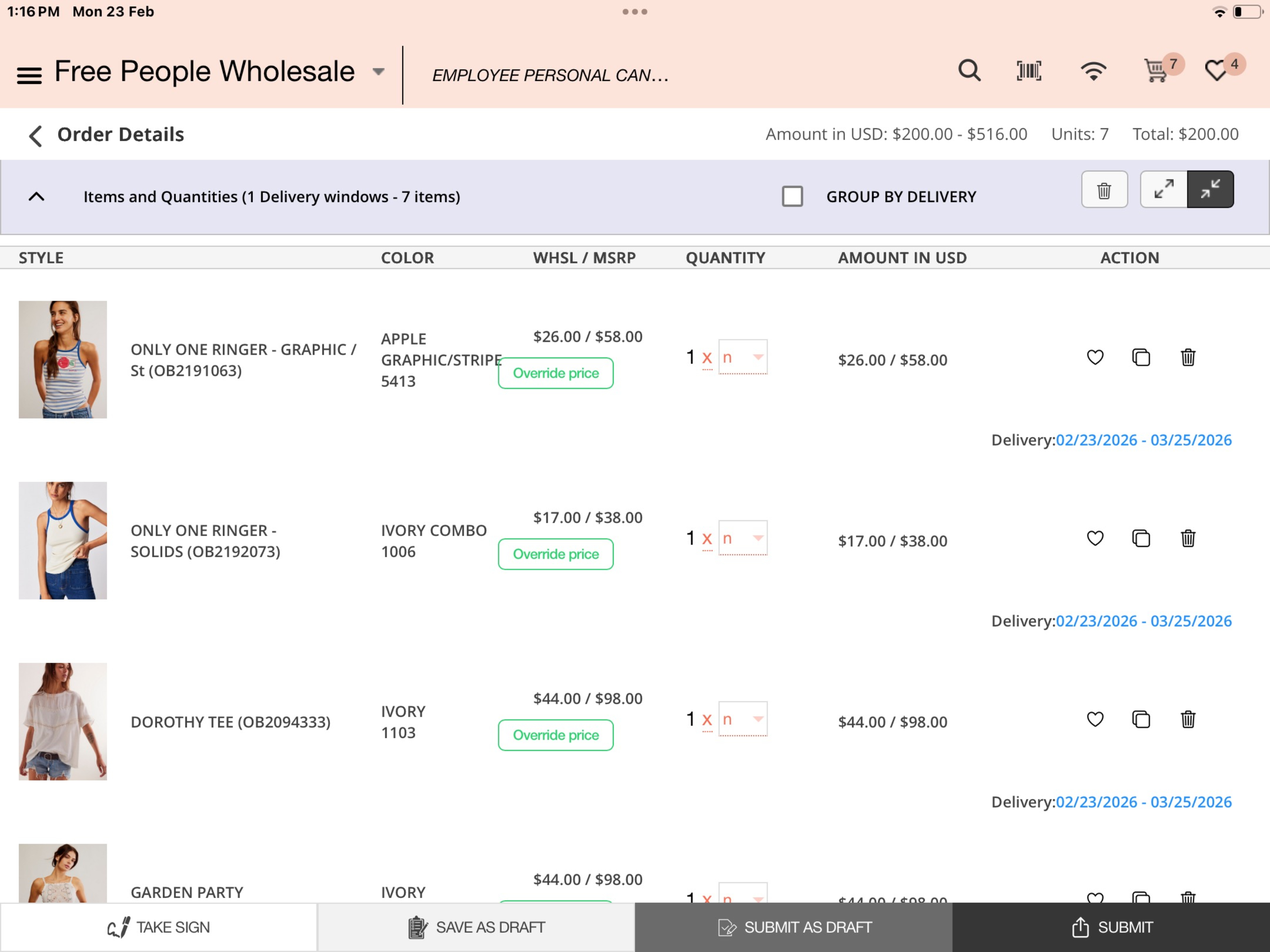 BluecherryB2BPro screenshot 2