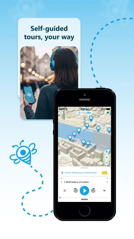 TouringBee: Travel Audio Guide screenshot 1 of 4