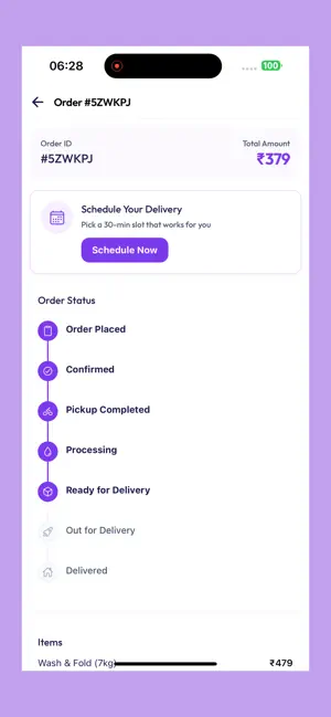 SpinZo : Get Laundry in Hours screenshot 4