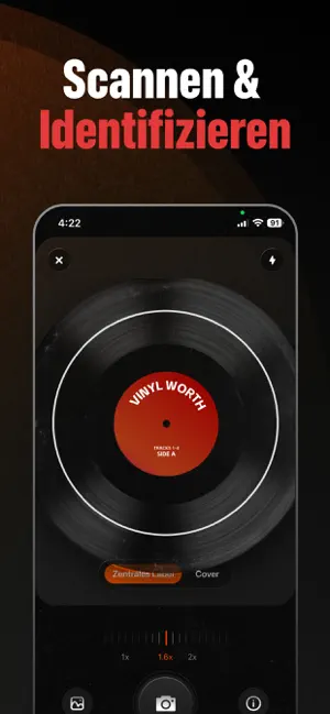 VinylWorth : Scan & Identifier iPhone screenshot 1