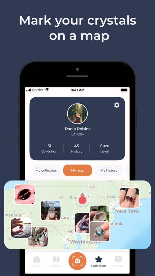 #6. Stone Identifier: Rock Scanner (iOS) 由: AI DEV