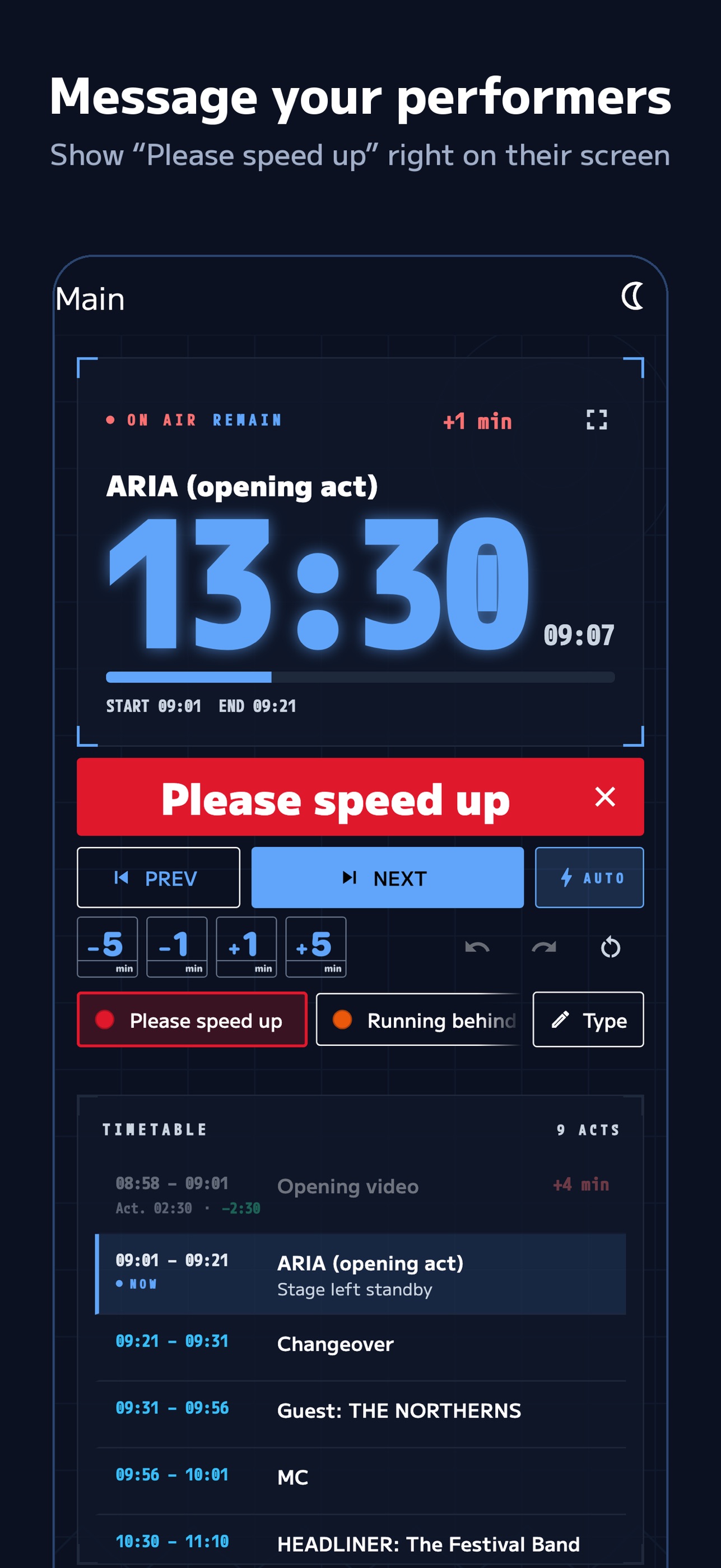 Screenshot 2 of SBL Cue Timer