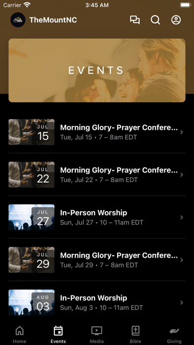 The Mount Church - Mt. Holly Screenshot