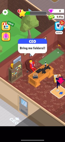 Office Hero - working life iPhone screenshot