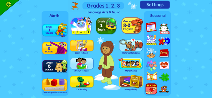 Starfall screenshot 2