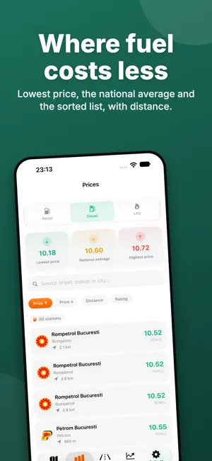 Pret Carburant: Fuel Prices screenshot 2