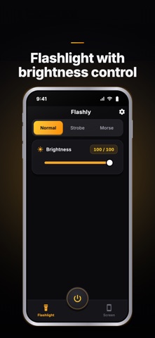 Flashly - Morse & Strobe Light Screenshot 1 of 5