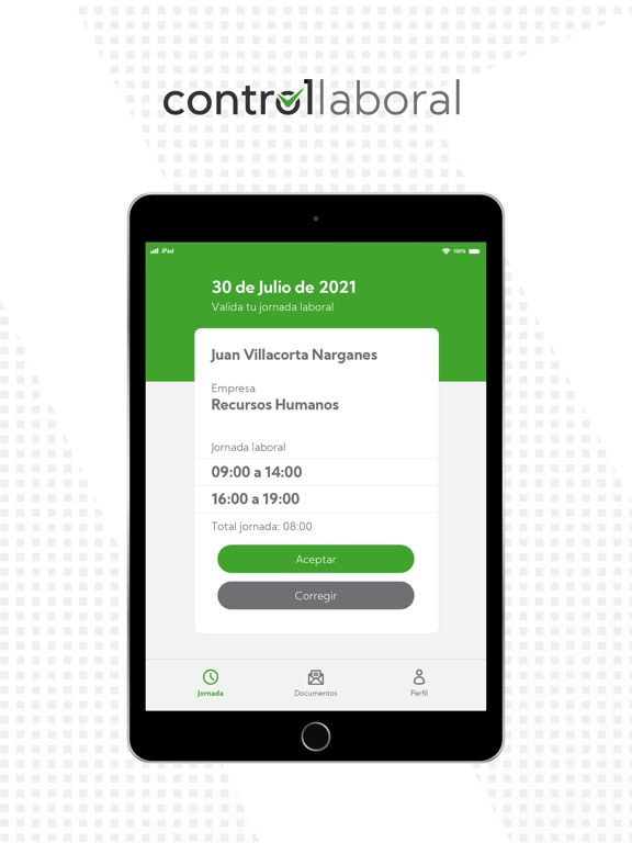 Screenshot #4 pour Control Laboral