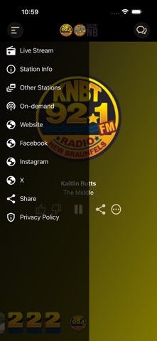 RadioNB iPhone screenshot