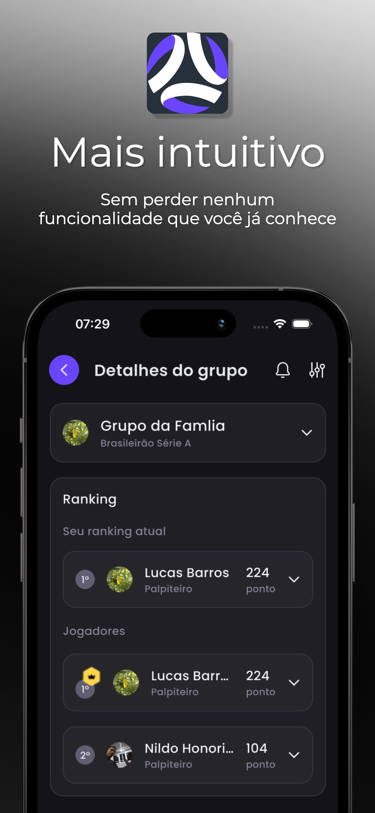 Bolão Entre Amigos
