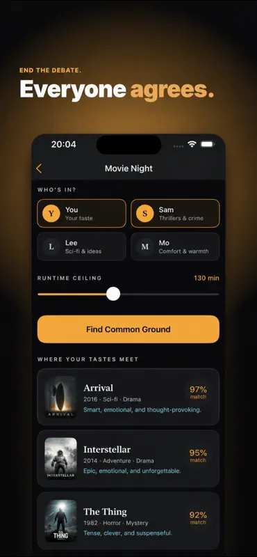 youCine: Movie & TV Taste screenshot 5 of 6