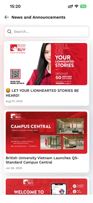BUV Campus Central screenshot 3