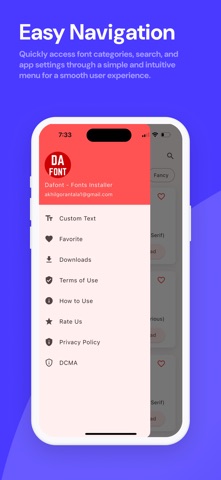 DaFonts - Fonts Downloader iPhone screenshot 6