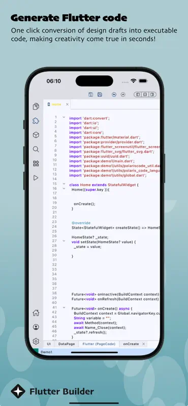 Flutter Builder screenshot 3 of 3