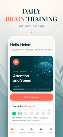 Brainpulse: Brain Training iPhone screenshot