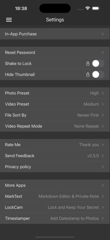 SafeFM-Private File Manager Screenshot 5 of 5