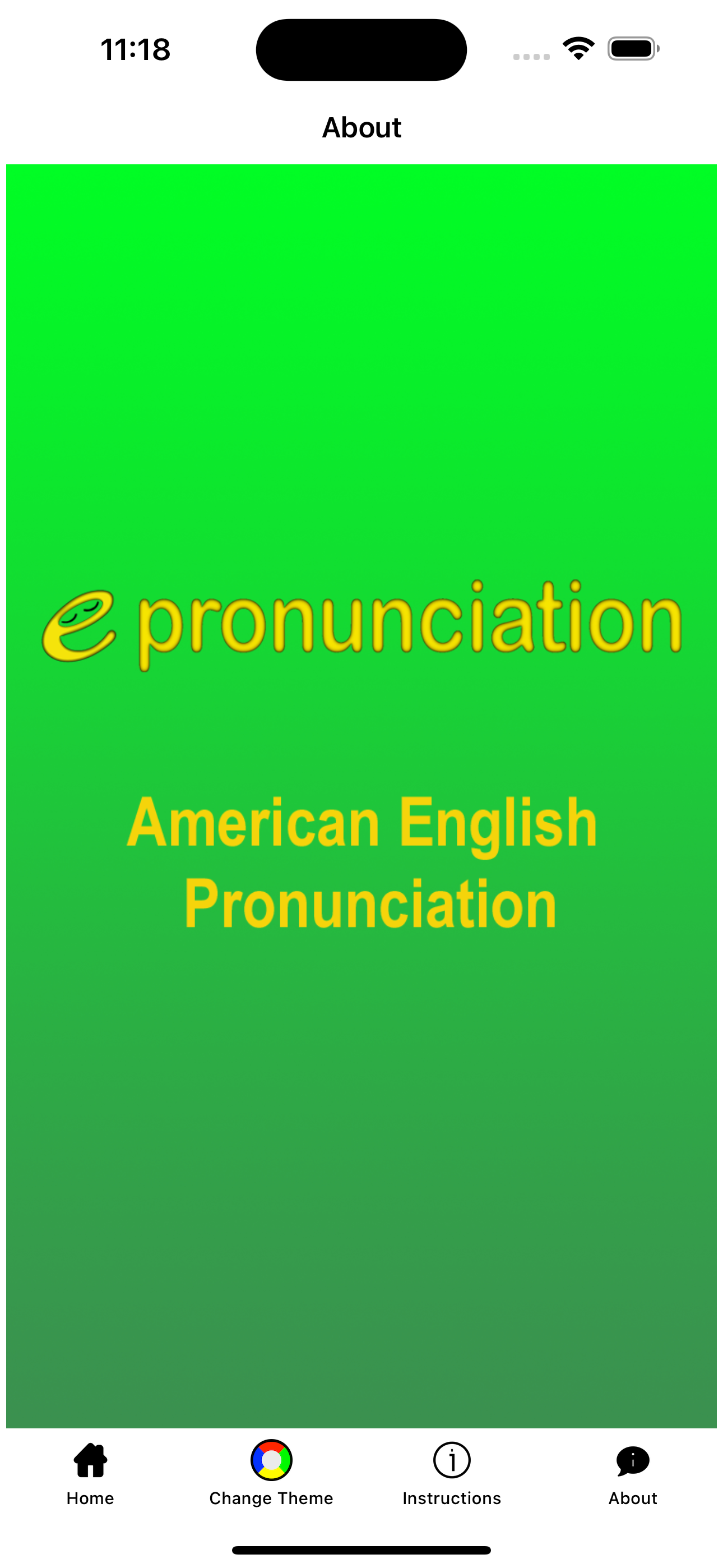 e pronunciation