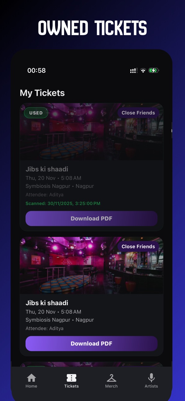 iPhone screenshot