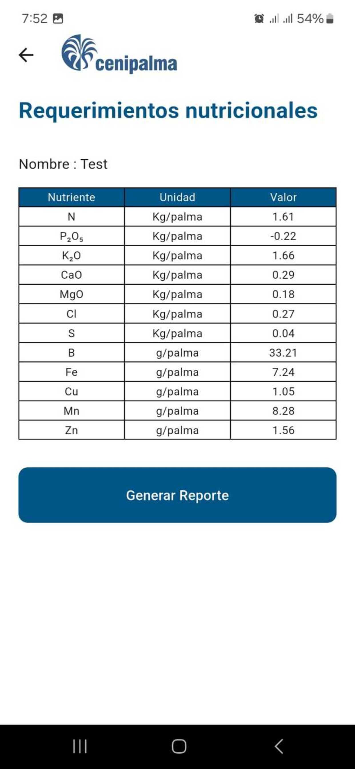 APP NUTRICION