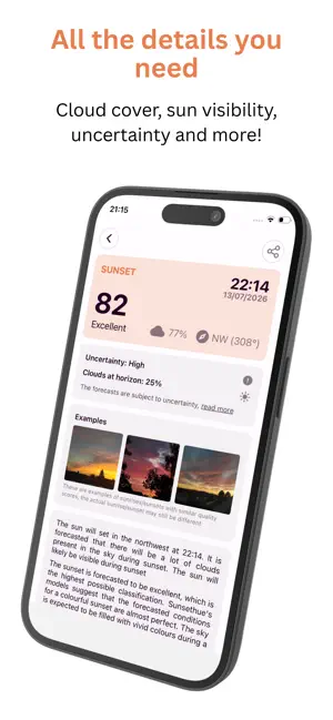 Sunsethue iPhone screenshot 2