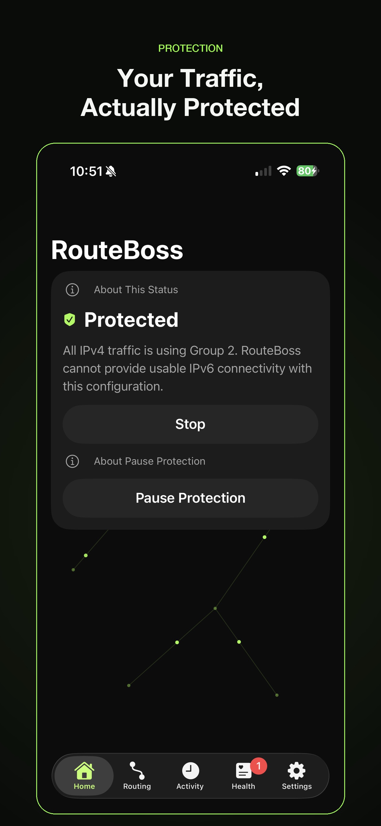 Screenshot 2 of RouteBoss: Network Control
