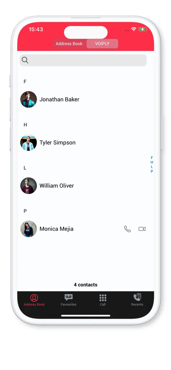Screenshot #3 pour Voiply Mobile App