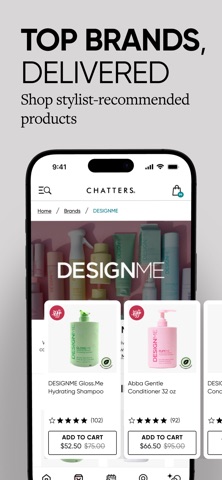 Chatters Hair Salon iPhone screenshot 5