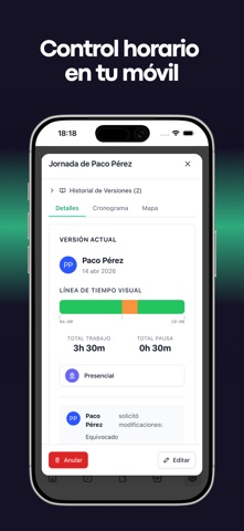 enrutar iPhone screenshot